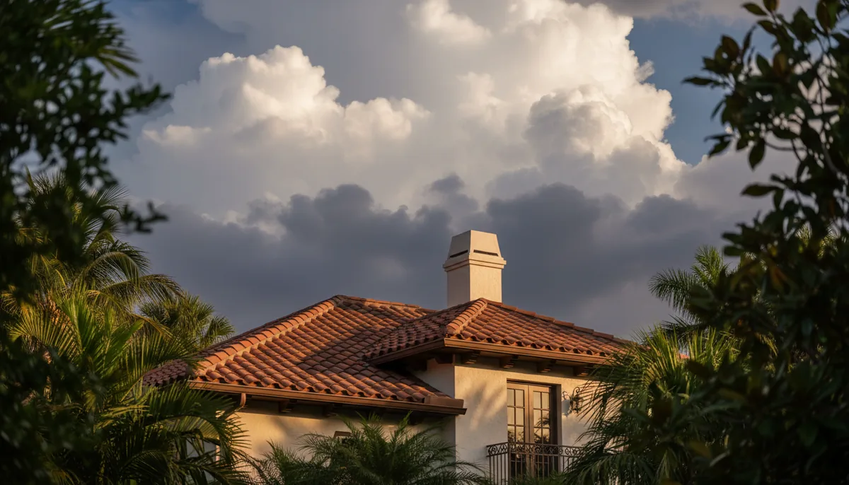 A Florida roof showing roofing contract Guide